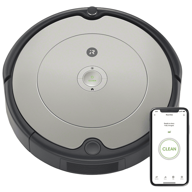 Buy iRobot Roomba Robotic Vacuum Cleaner (698, Grey) Online - Croma